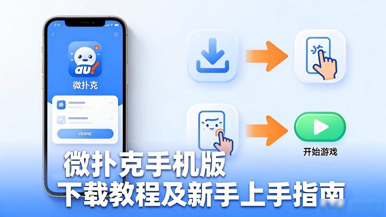 微扑克手机版下载教程及新手上手指南