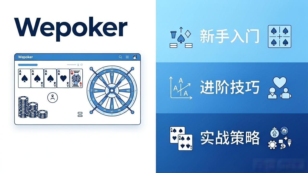 wepoker在线玩怎么上手？新手教程与基础技巧详解