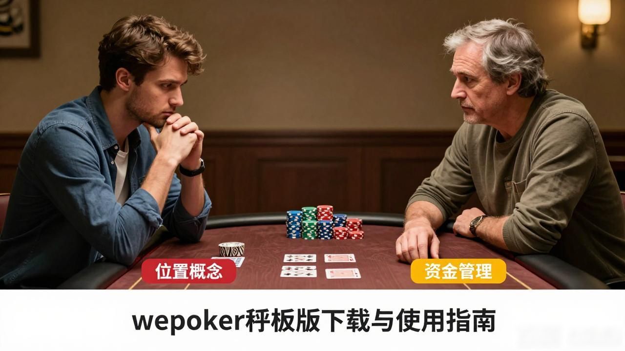 wepoker手机版下载与使用指南：新手必看的技巧教程