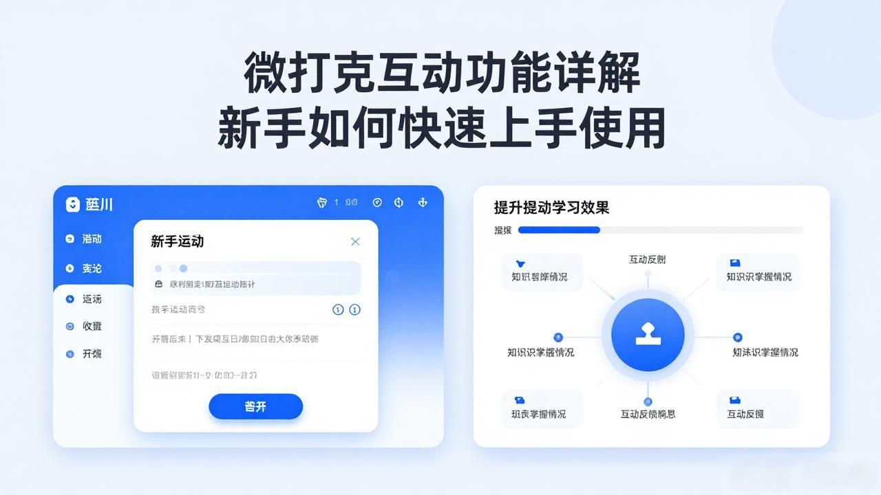 微扑克互动功能详解 新手如何快速上手使用