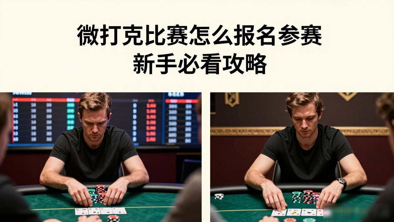 微扑克比赛怎么报名参赛 新手必看攻略