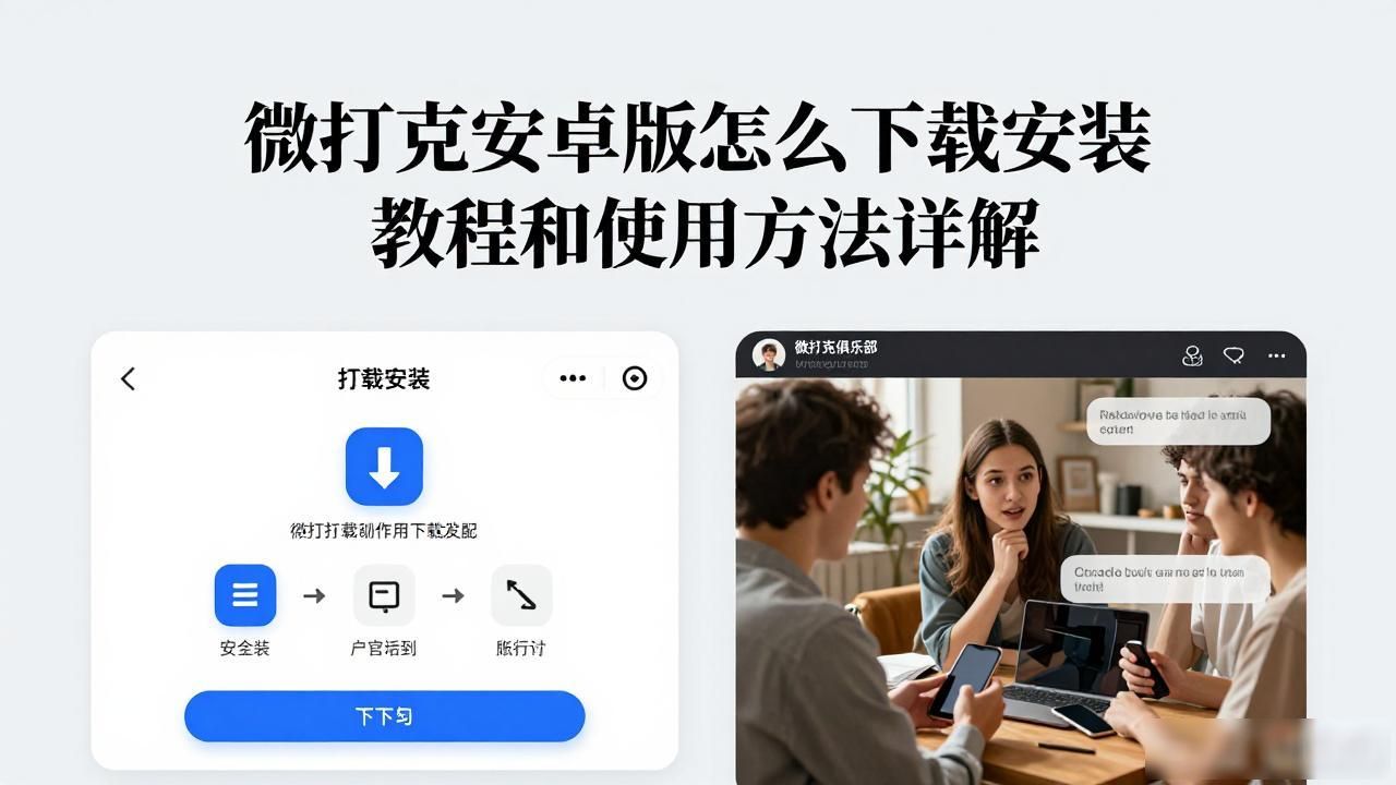微扑克安卓版怎么下载安装 教程和使用方法详解