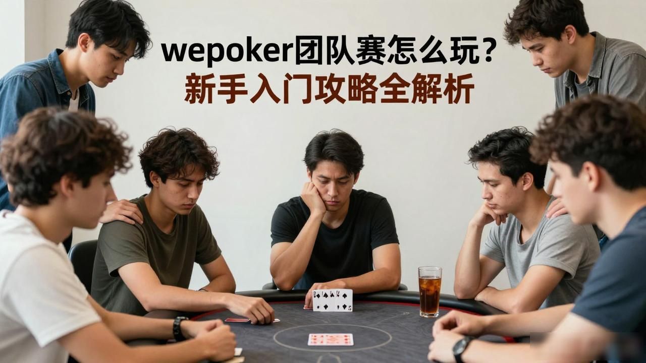 wepoker团队赛怎么玩？新手入门攻略全解析