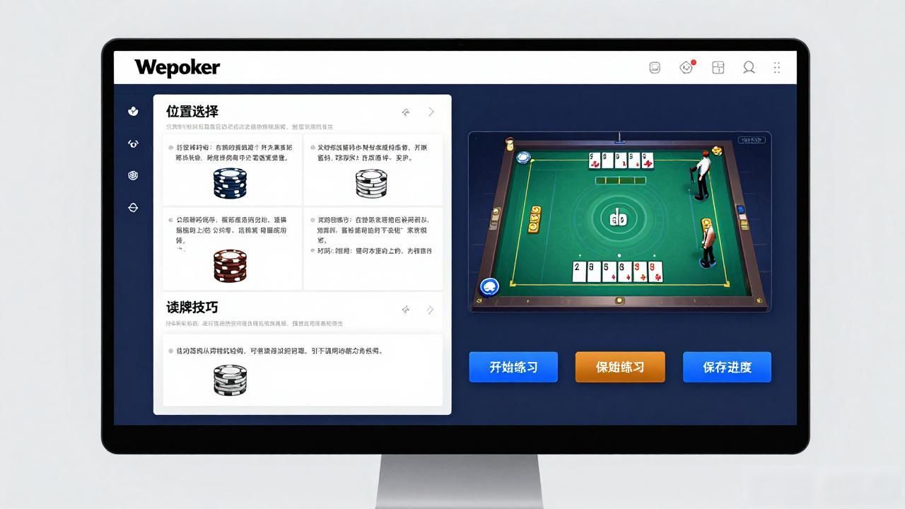 wepoker官网在哪里下载 新手安装使用全攻略