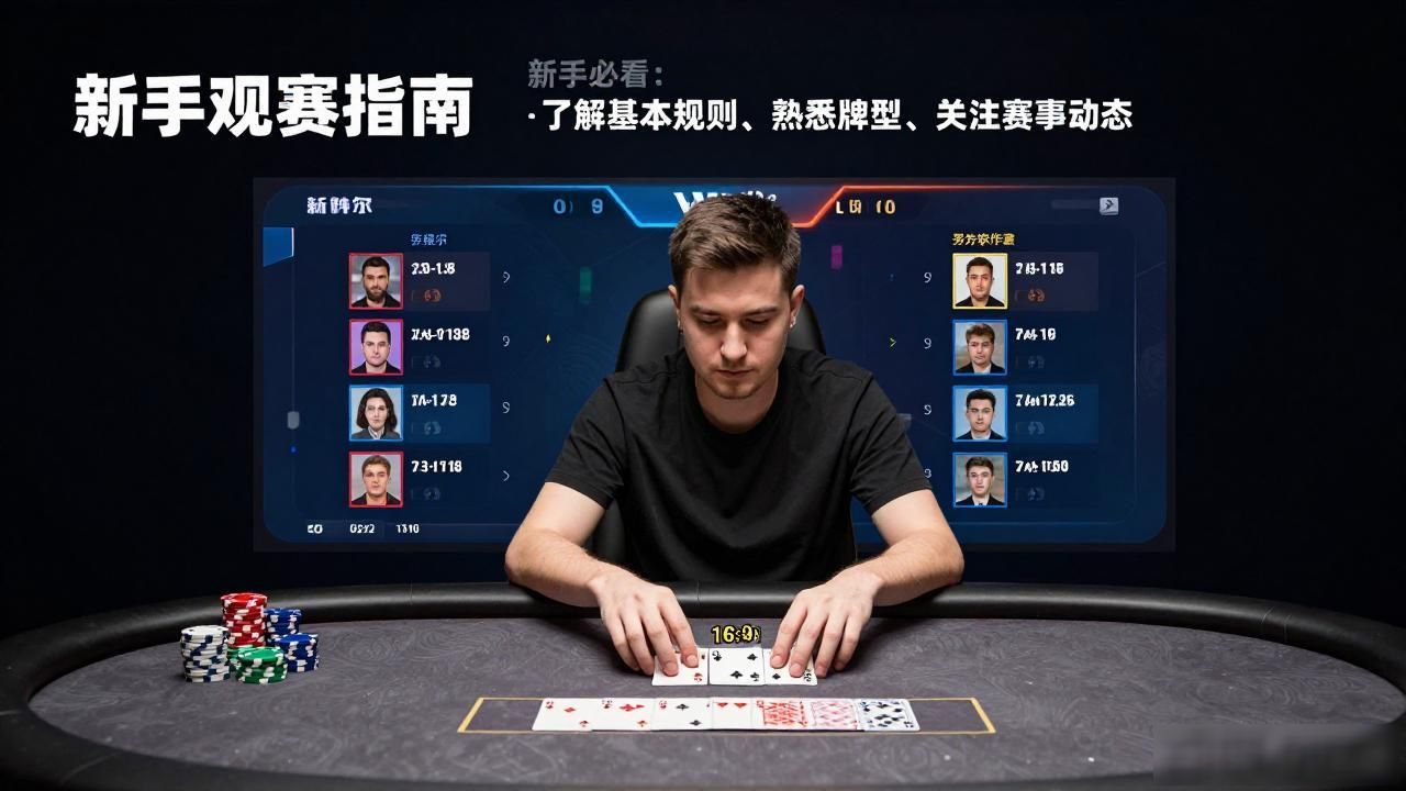 wepoker赛事直播怎么看 新手观赛指南全解析