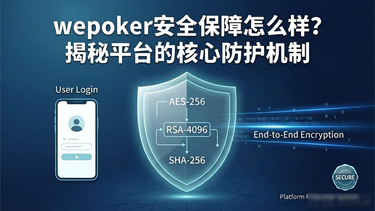 wepoker安全保障怎么样？揭秘平台的核心防护机制