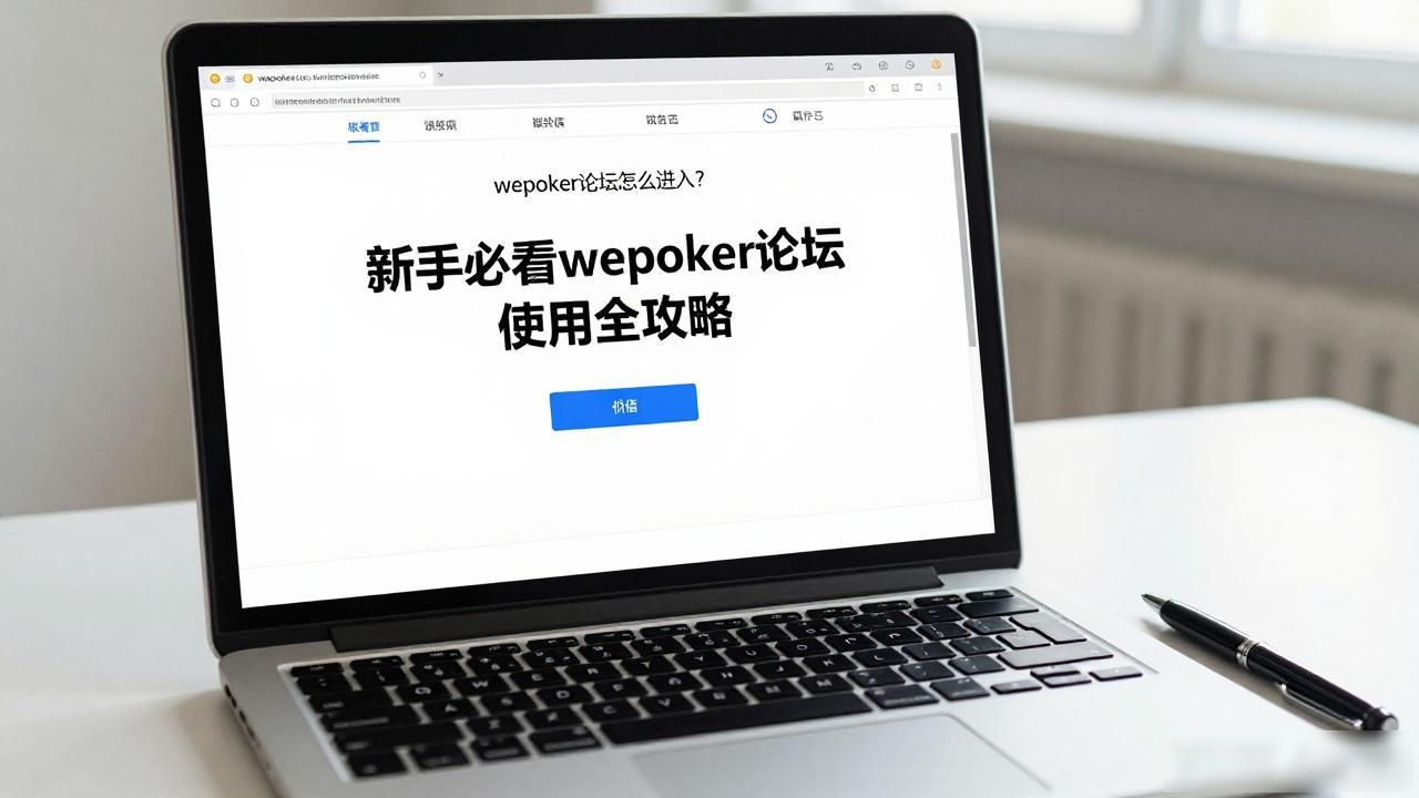 wepoker论坛怎么进入？新手必看wepoker论坛使用全攻略