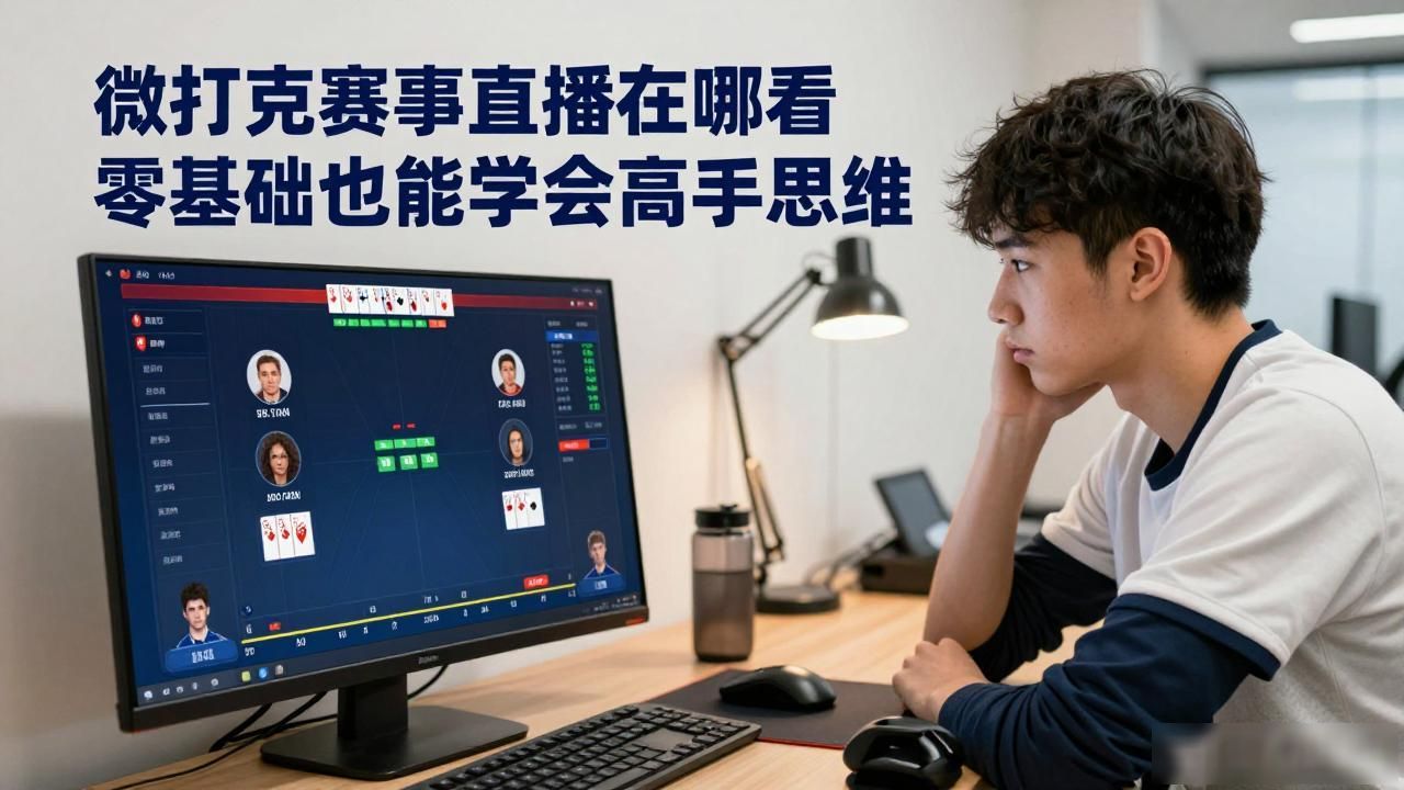 微扑克赛事直播在哪看 零基础也能学会高手思维