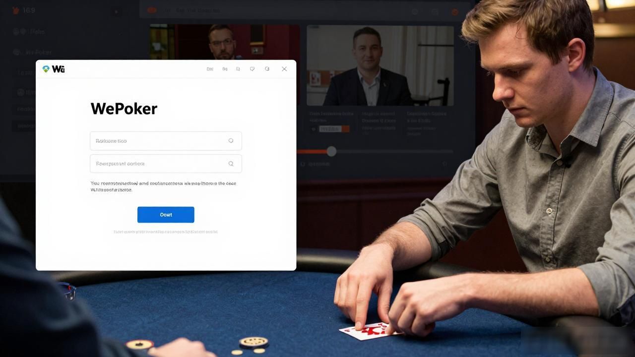 wepoker新手教程：如何快速上手德州扑克