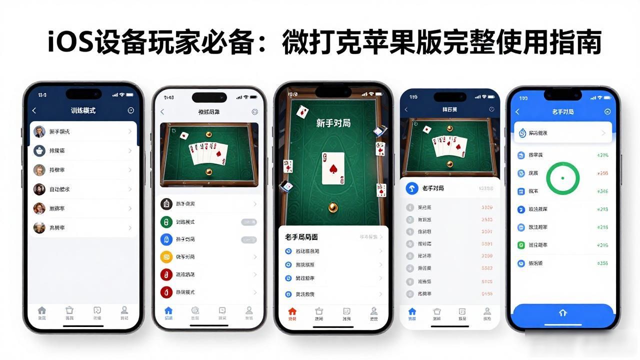 iOS设备玩家必备：微扑克苹果版完整使用指南