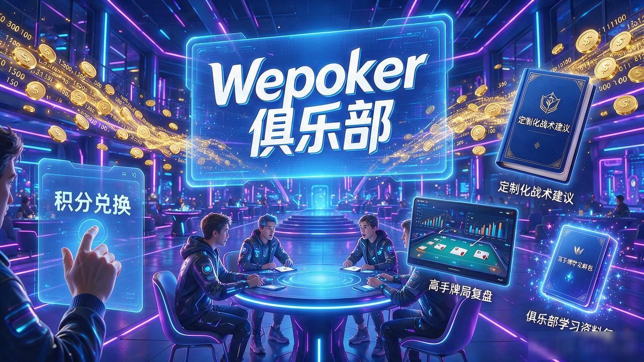 wepoker积分系统怎么用？wepoker积分规则全解析