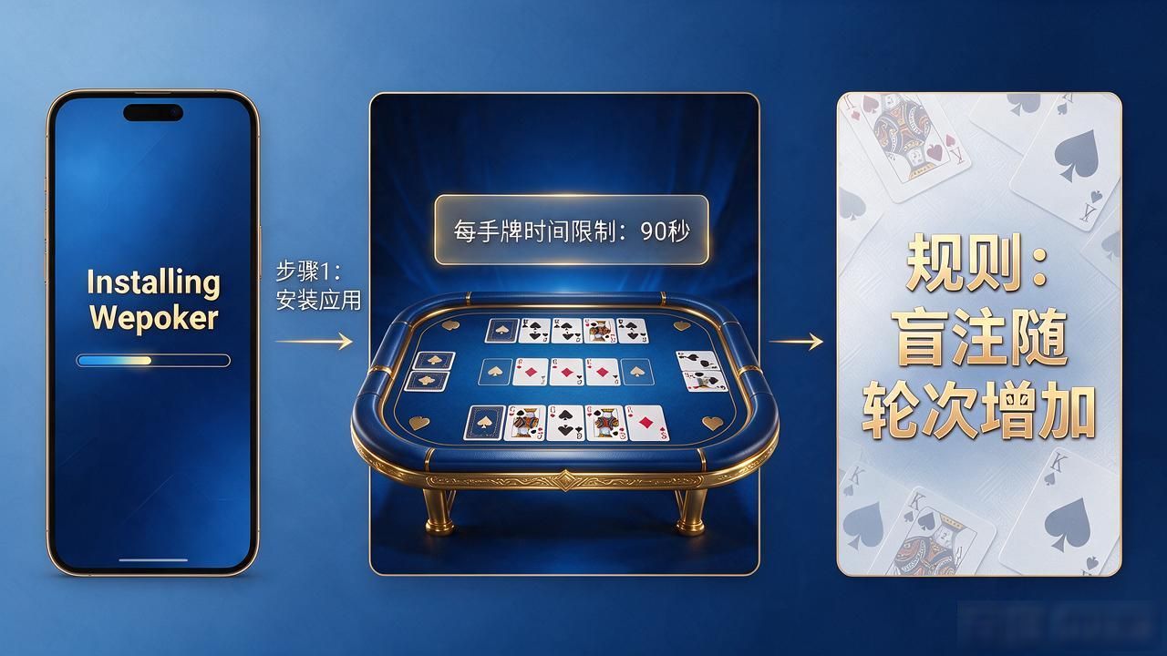 wepoker比赛怎么报名？新手从安装到上桌实战一次讲清
