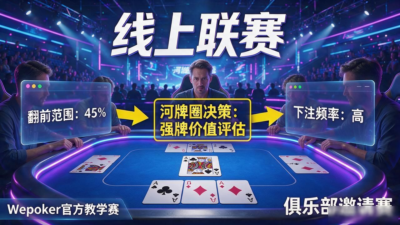 微扑克赛事直播怎么看好 新手快速上手指南
