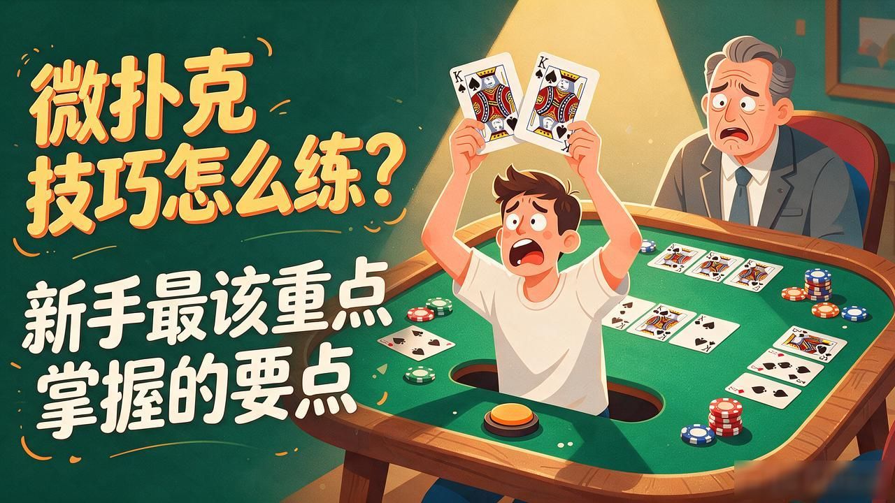 微扑克技巧怎么练？新手最该重点掌握的要点